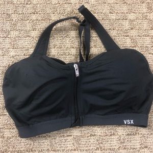 Zipper Sports Bra